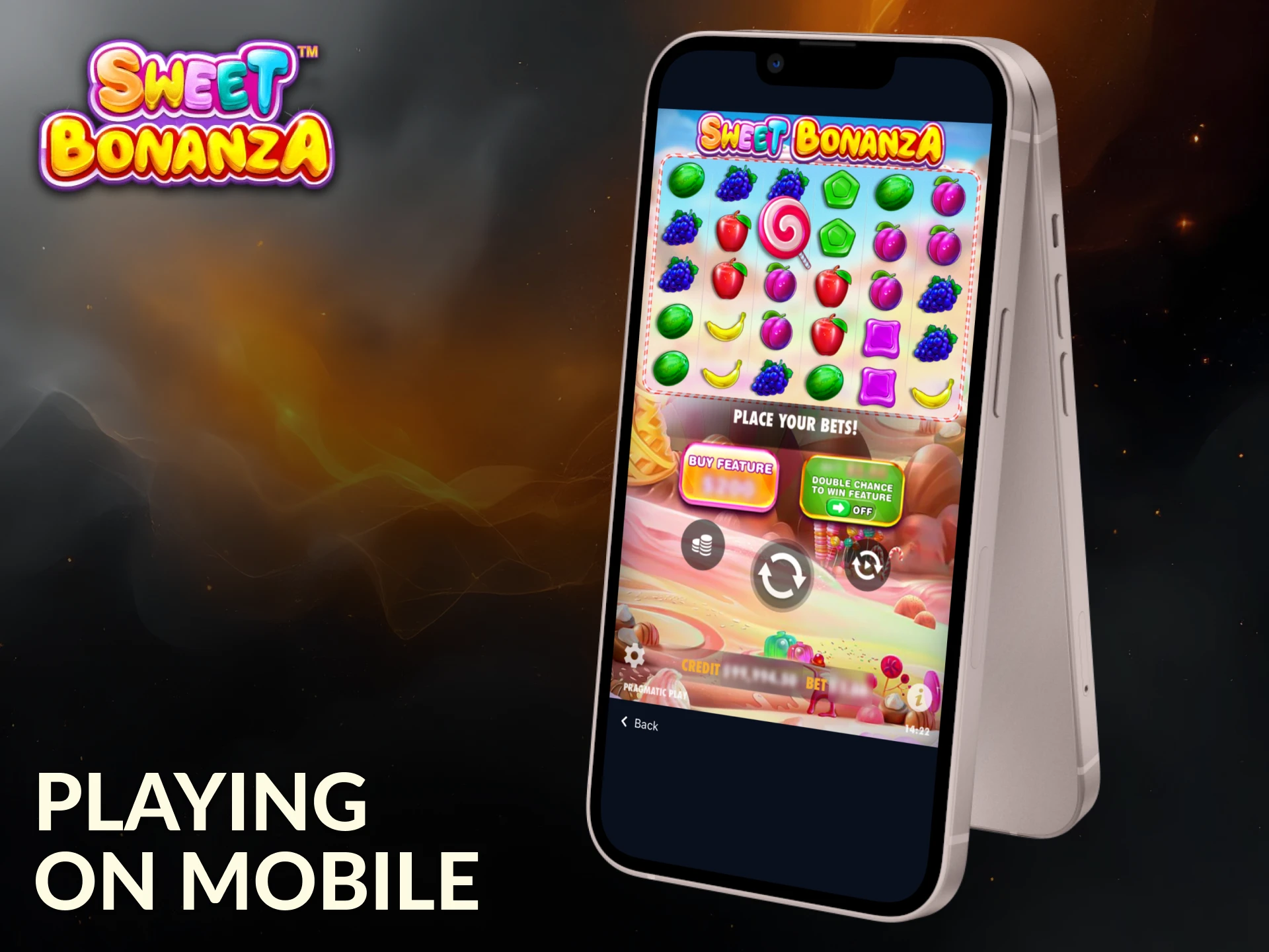 Play Sweet Bonanza on mobile for convenient access anywhere in Africa.